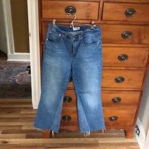 Madewell Cali Demi-Boot jeans.